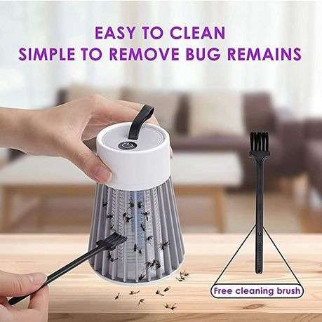 USB Rechargeable LED Electric Mosquito Killer Lamp USB type  Equipped with a handle  High efficiency