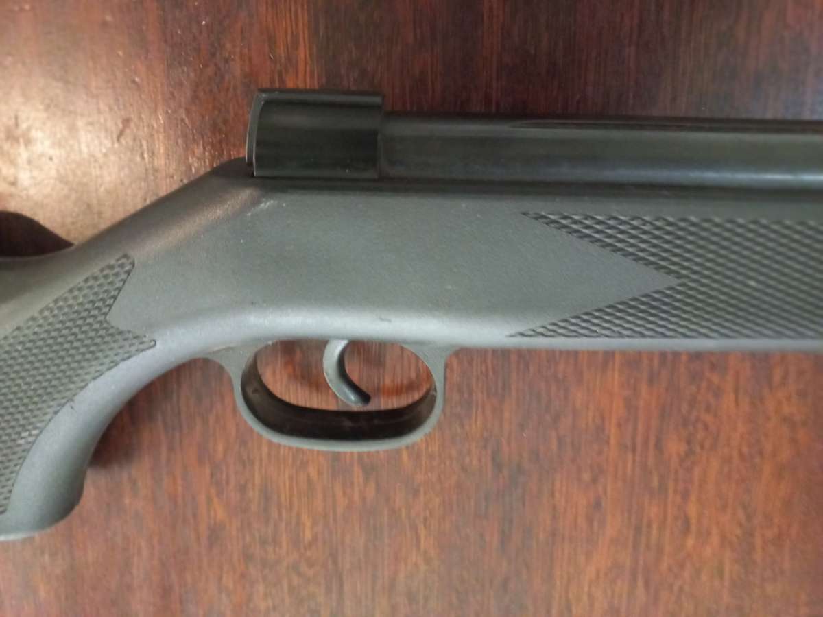 DEMARCO LB6005 PELLET GUN AND TIN OF PELLETS