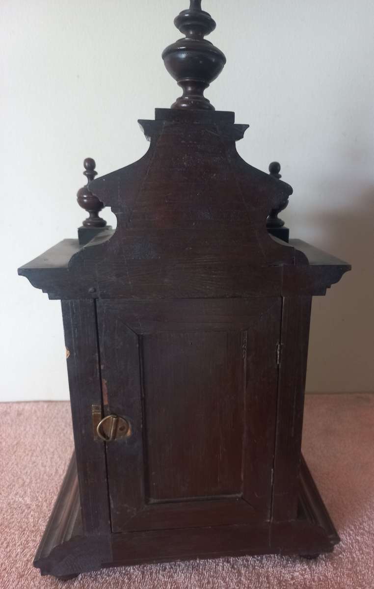 A BEAUTIFULL  GERMAN ANTIQUE JUNGHANS MANTLE CLOCK  - MADE 1920'S