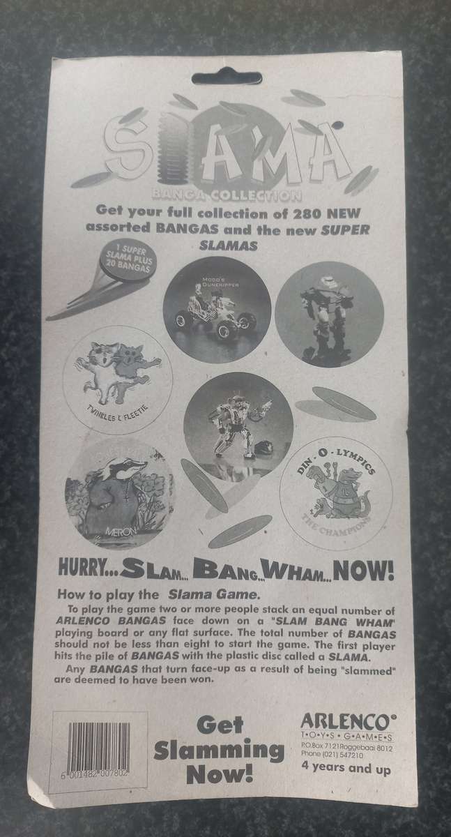 THE SLAMA COLLECTION A CHILDRENS GAME FROM SOUTH AFRICA