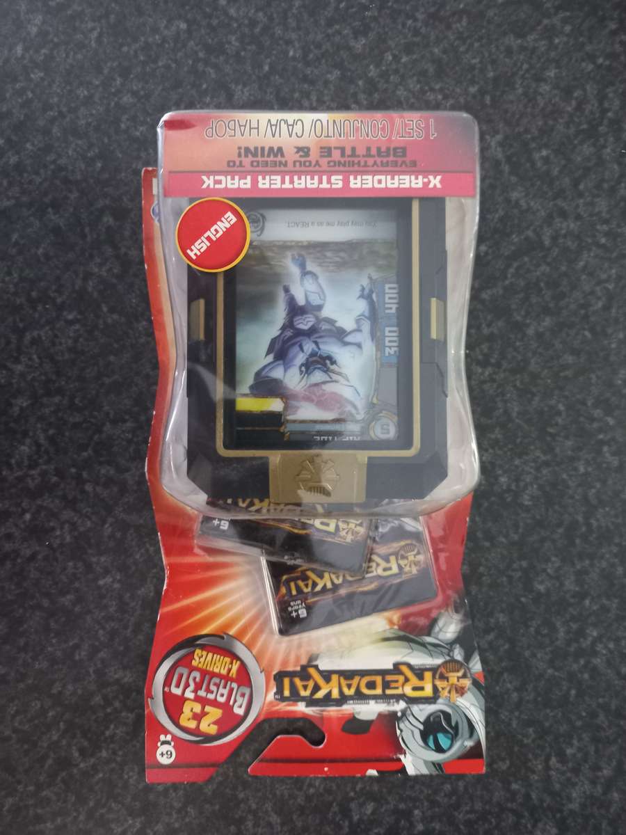 5X SEALED PACKETS REDAKAI  STARTER PACKS AND SEALED CYONIS PACK