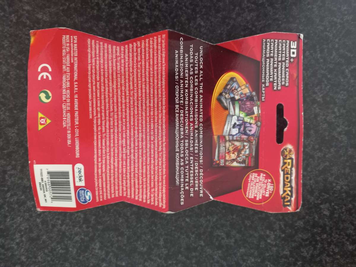 5X SEALED PACKETS REDAKAI  STARTER PACKS AND SEALED CYONIS PACK