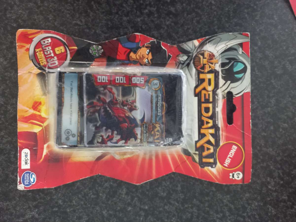 5XC SEALED PACKLETS REDAKAI - 3D ANIMATED TOYS