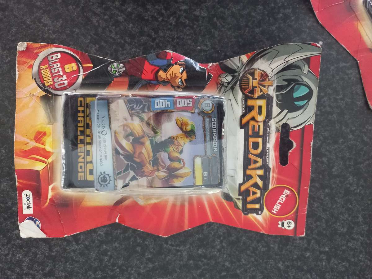 5XC SEALED PACKLETS REDAKAI - 3D ANIMATED TOYS