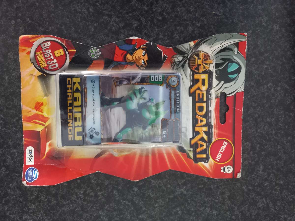 5XC SEALED PACKLETS REDAKAI - 3D ANIMATED TOYS