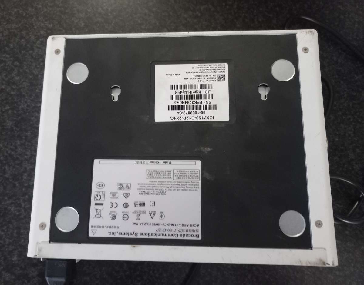 RUCKUS ICX7150-C12P-2X1G