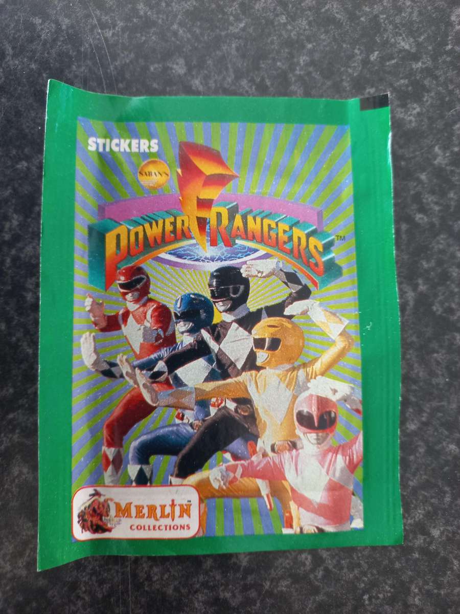 100X PACKETS POWERTV RANGERS MERLIN COLLECTION TRADING CARDS - 1994