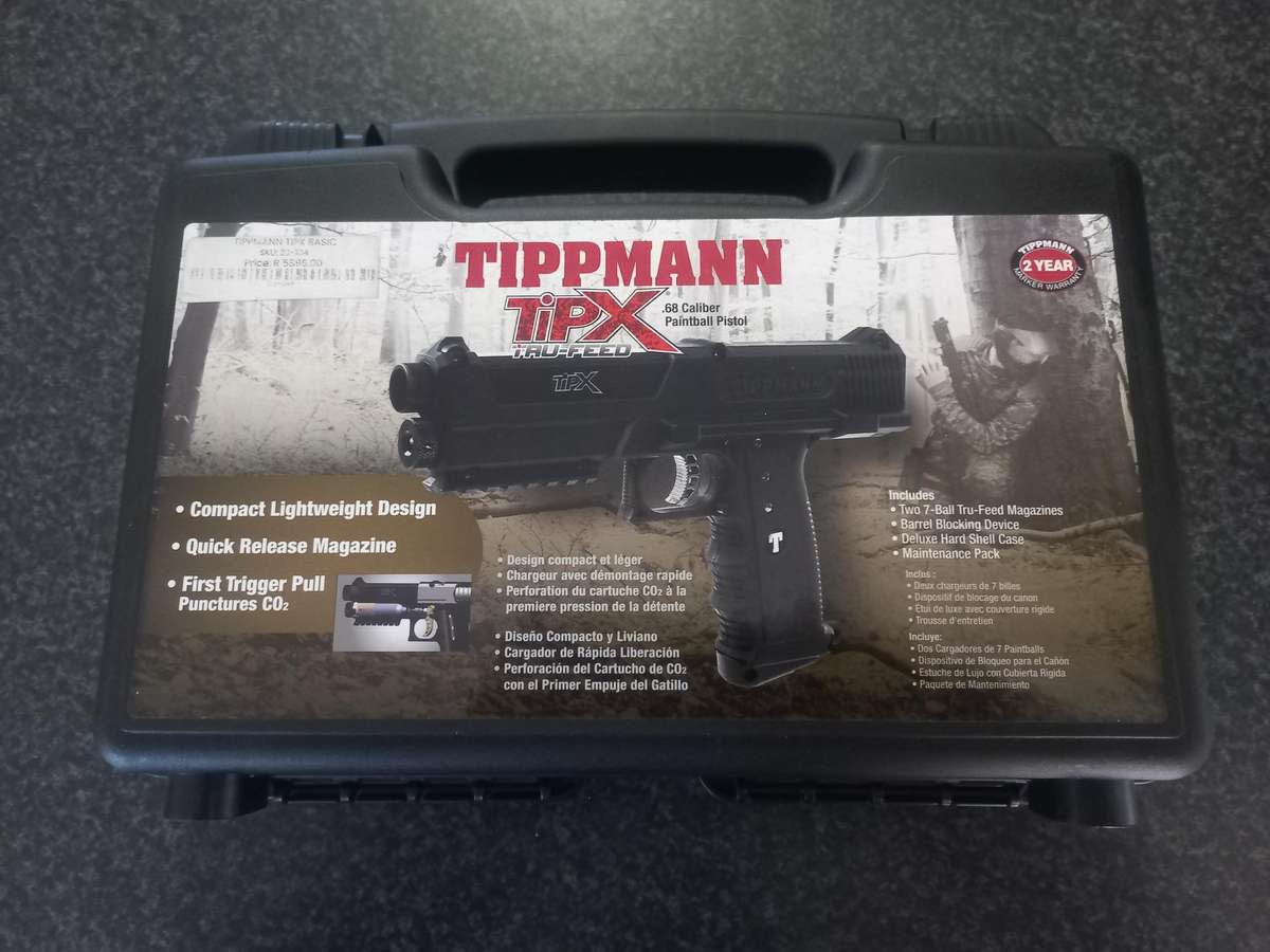 TIPPMANN TIPX .68 CALIBRE PAINBALL PISTOL