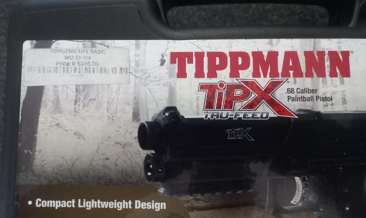 TIPPMANN TIPX .68 CALIBRE PAINBALL PISTOL