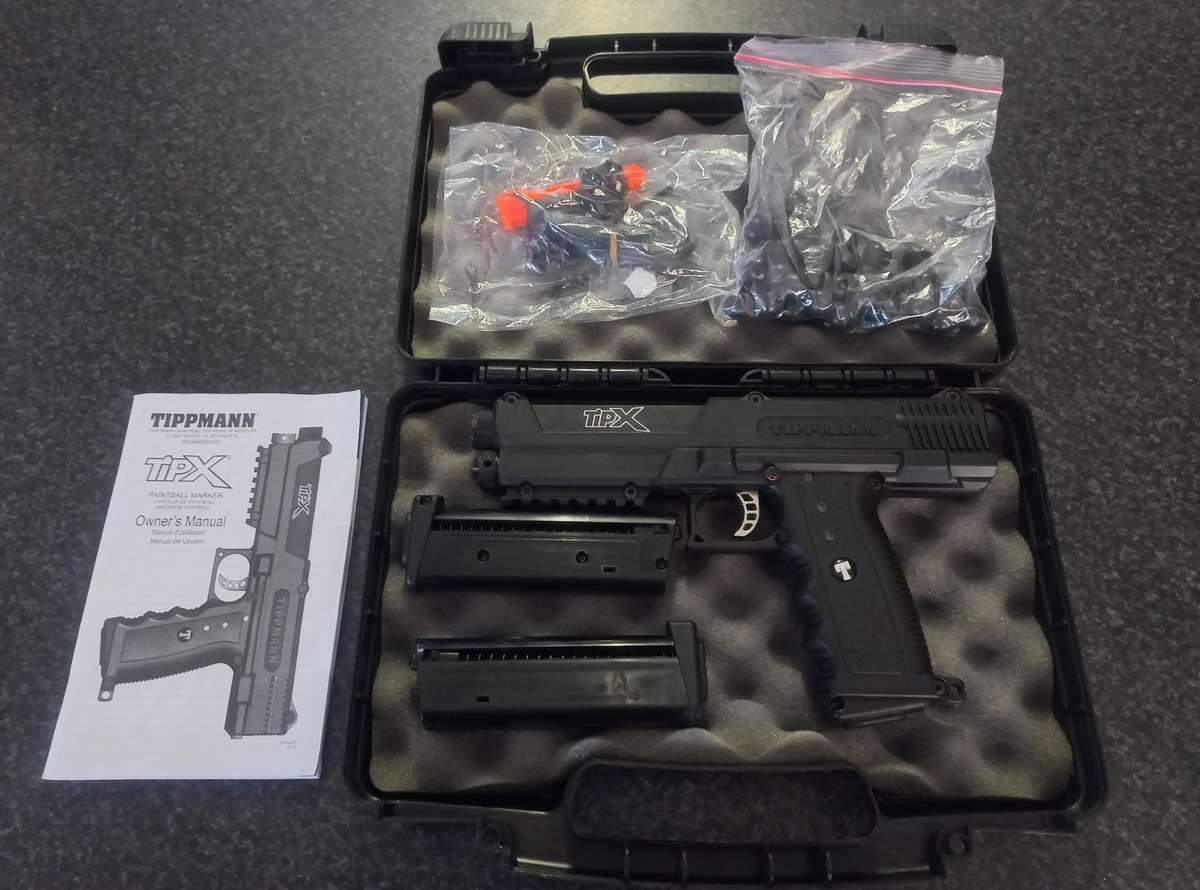 TIPPMANN TIPX .68 CALIBRE PAINBALL PISTOL