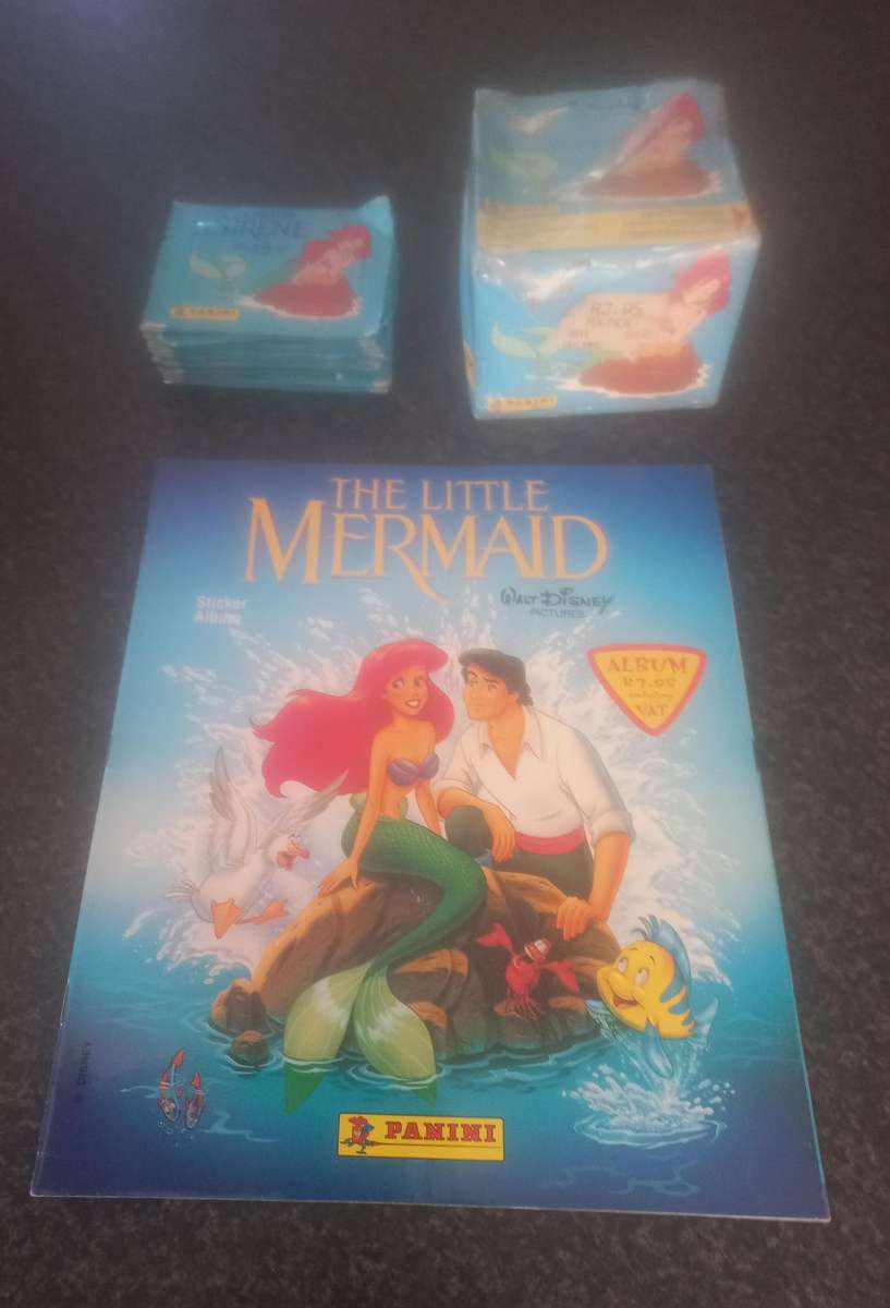 THE LITTLE MERMAID TRADING CARDS