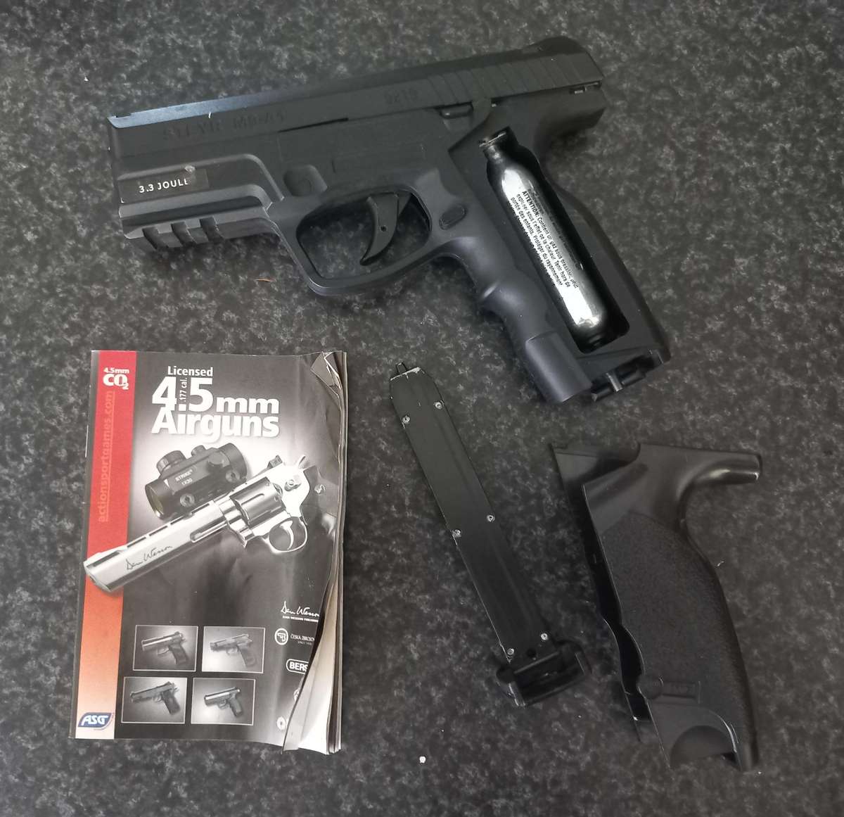 STEYR MANNLICHER M9-A1 GAS PISTOL - MADE IN AUSTRIA