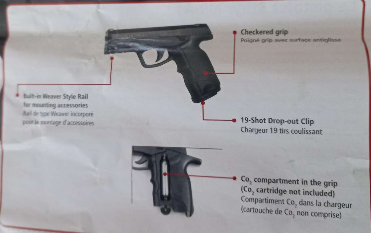 STEYR MANNLICHER M9-A1 GAS PISTOL - MADE IN AUSTRIA
