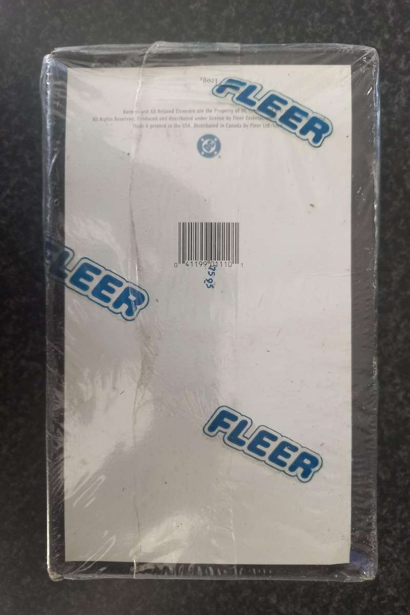 BATMAN FOREVER TRADING CARDS IN SEALED BOX - FLEUIR 1995