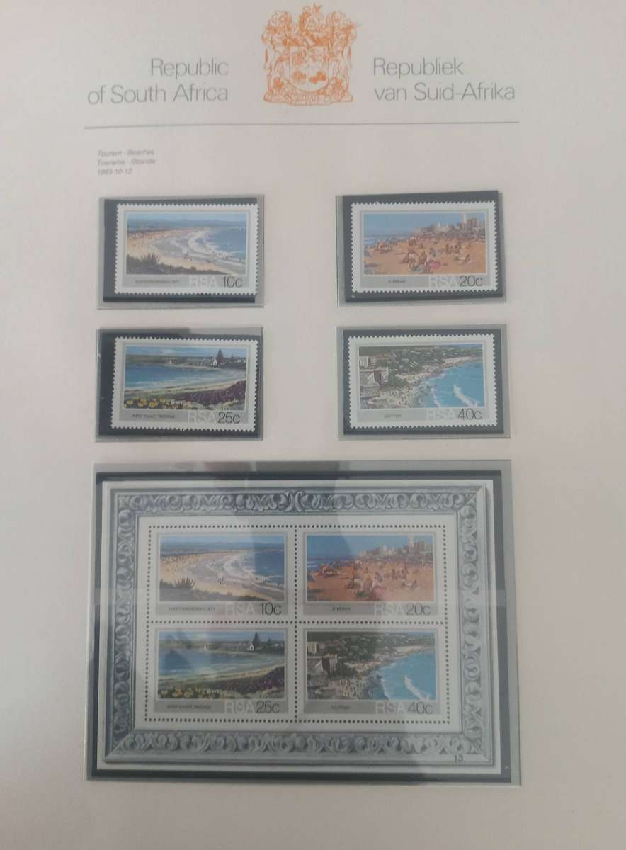 12X SHEETS OF SOUTH AFRICAN STAMPS UNUSED