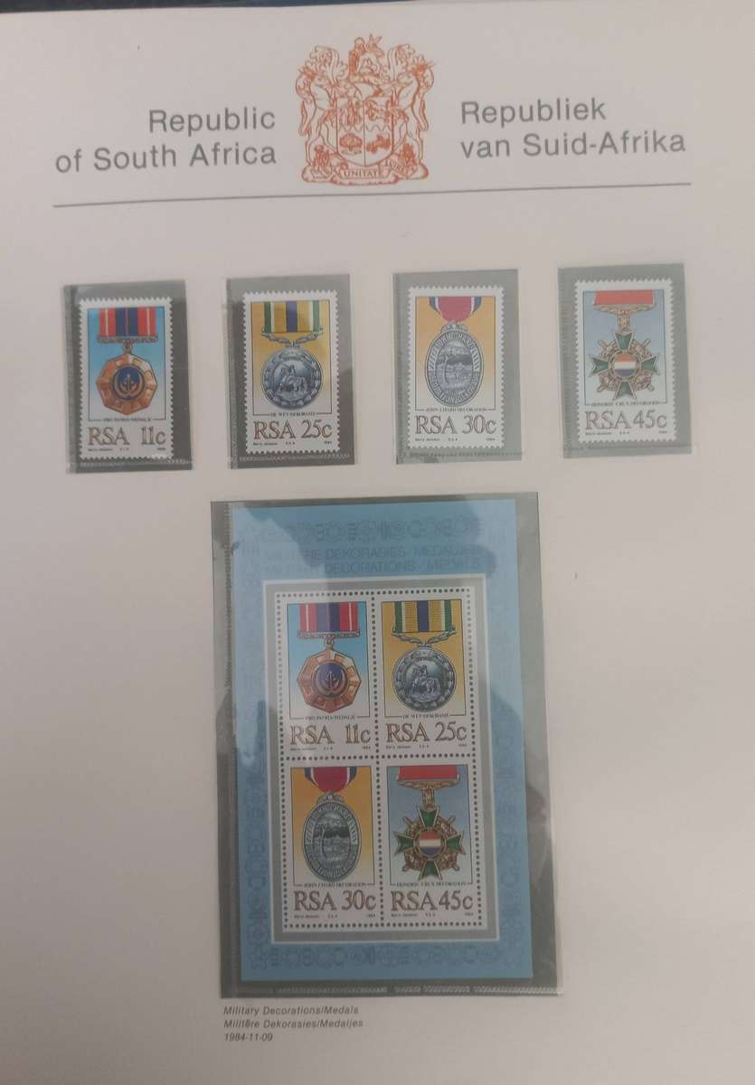 12X SHEETS OF SOUTH AFRICAN STAMPS UNUSED