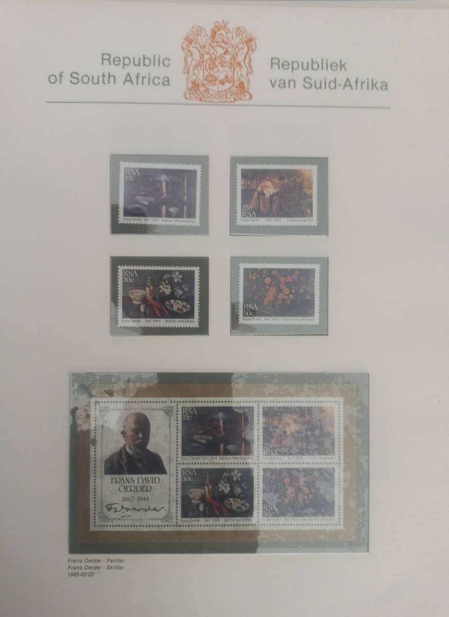 12X SHEETS OF SOUTH AFRICAN STAMPS UNUSED