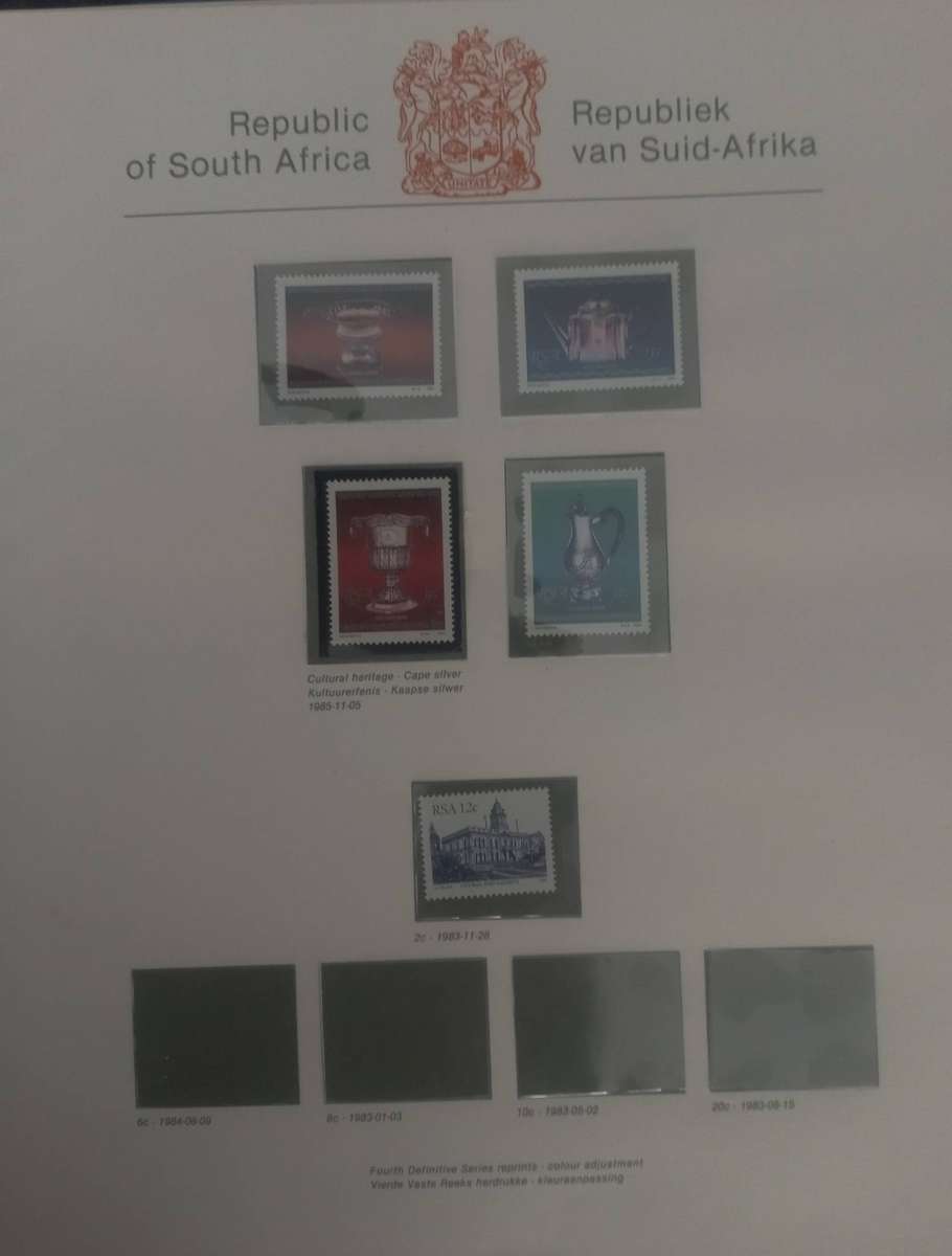 12X SHEETS OF SOUTH AFRICAN STAMPS UNUSED