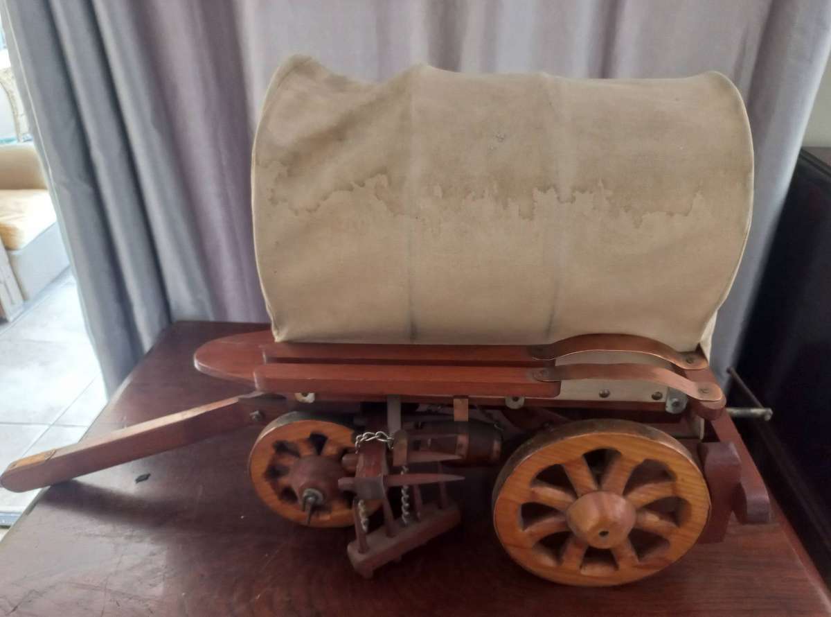 WOODEN OXWAGON IN VERY GOOD CONDITION