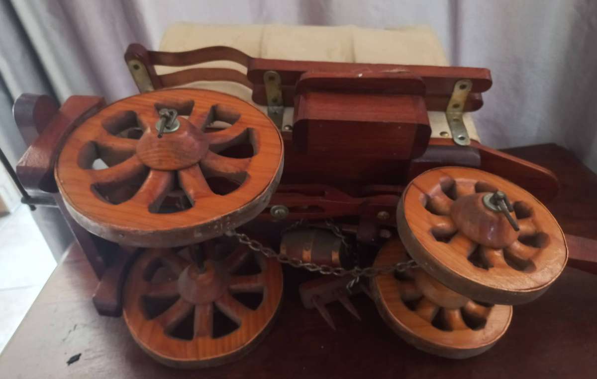 WOODEN OXWAGON IN VERY GOOD CONDITION