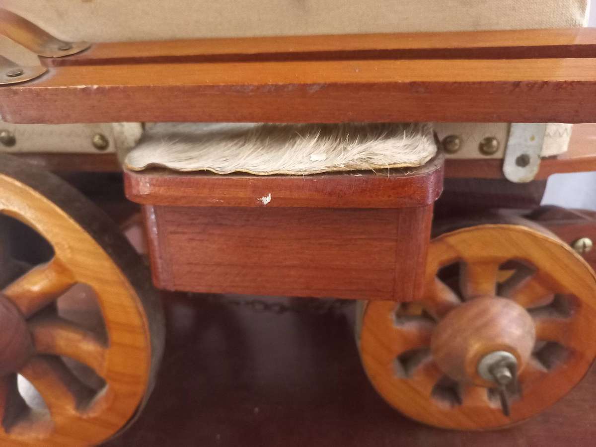 WOODEN OXWAGON IN VERY GOOD CONDITION