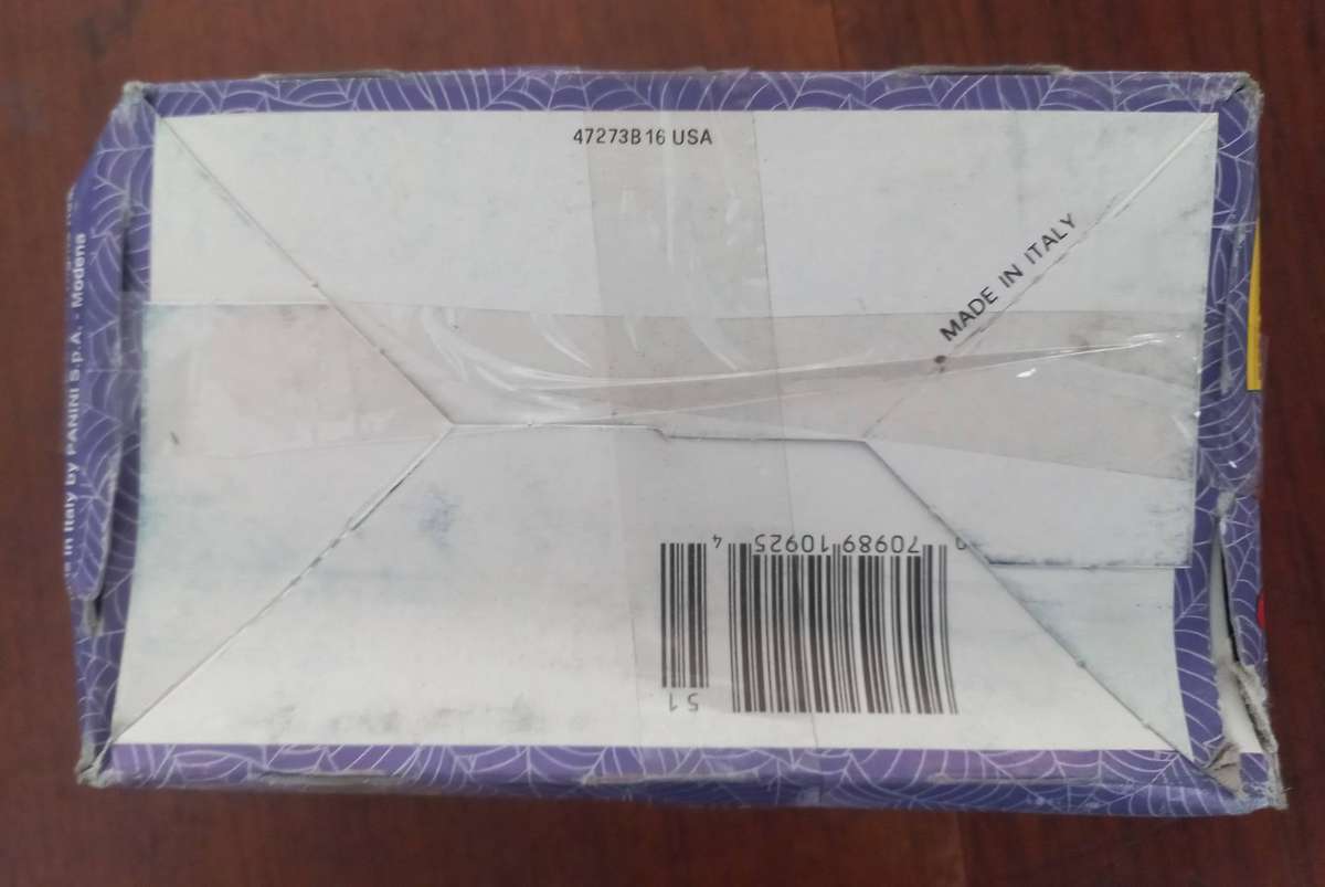 SPIDERMAN COLLECTABLE STICKERS IN BOX PLUS MAGAZINE - PANINI 1995