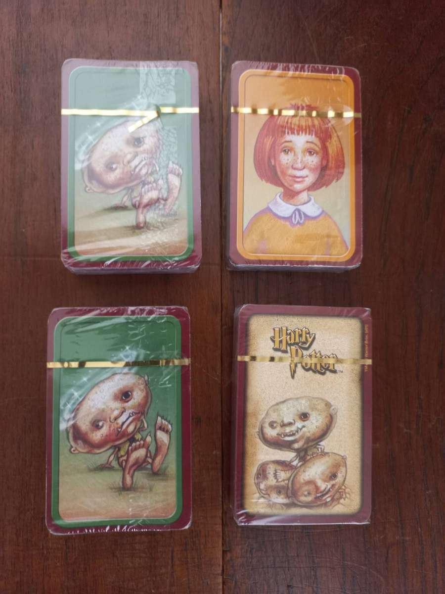 HARRY POTTER PLAYING CARDS - IN SEALED PACKETS