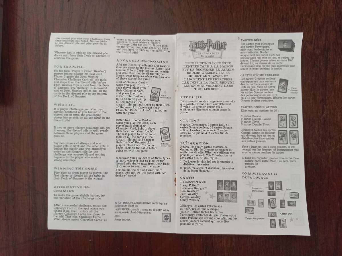 HARRY POTTER PLAYING CARDS - IN SEALED PACKETS