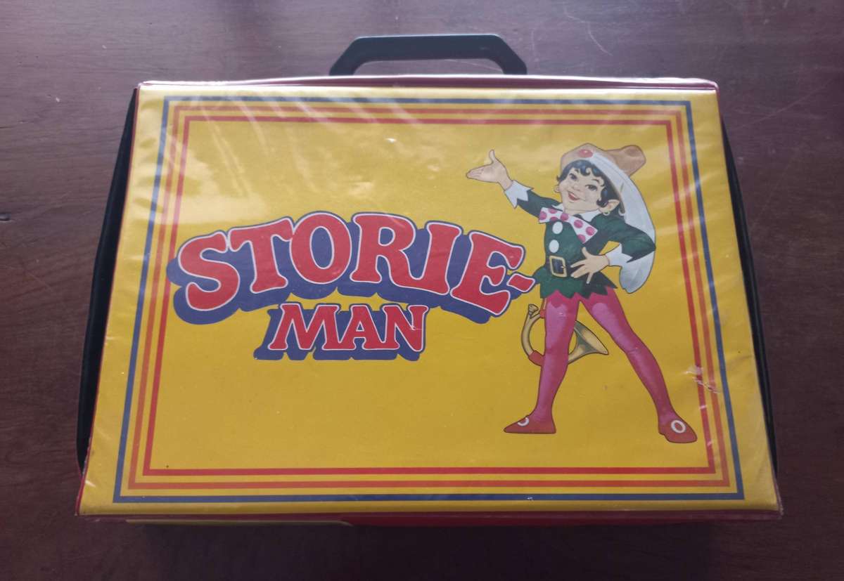 STORIEMAN TAPES AND BO0OKIES IN CARRY CASE