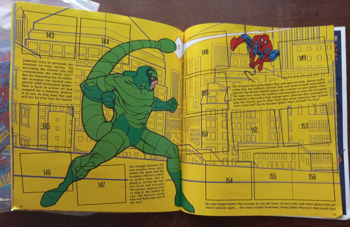 SPIDERMAN PANINI STICKERS AND ALBUM