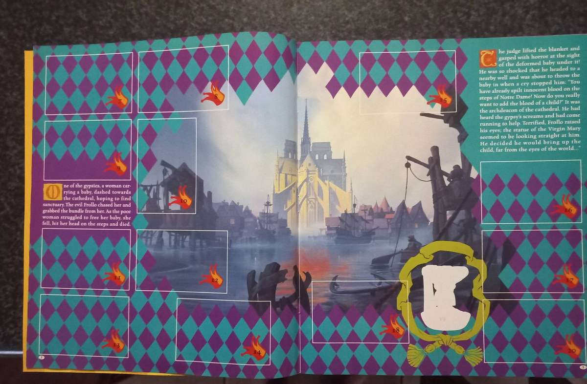 2X BOXES AND 2X ALKBUMS HUNCHBACK OF NORTE DAME STICKERS