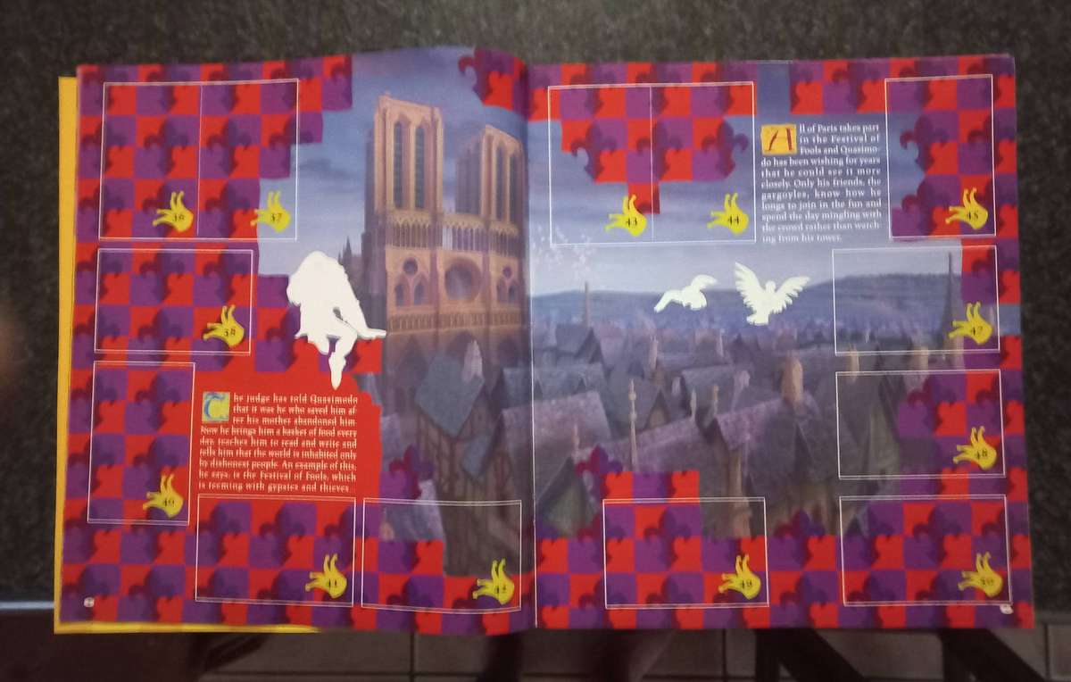 2X BOXES AND 2X ALKBUMS HUNCHBACK OF NORTE DAME STICKERS