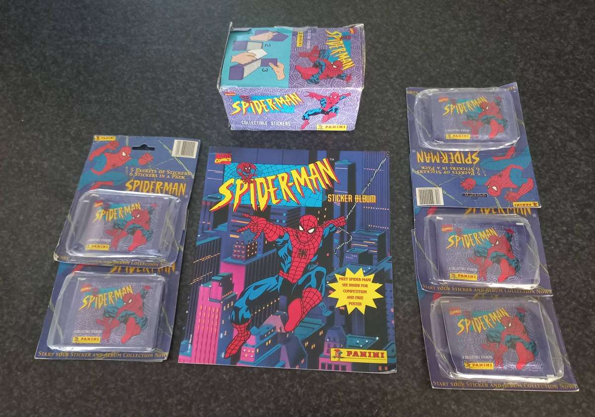 SPIDERMAN COLLECTABLE STICKERS