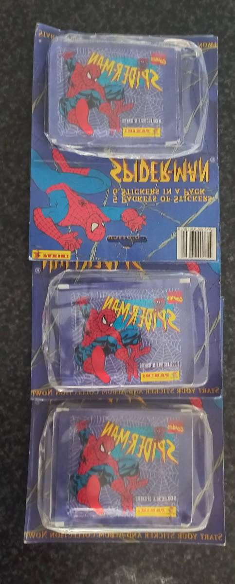 SPIDERMAN COLLECTABLE STICKERS