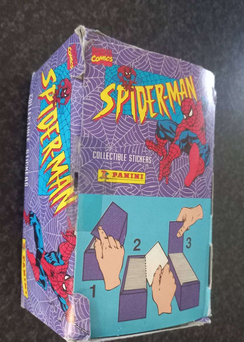 SPIDERMAN COLLECTABLE STICKERS