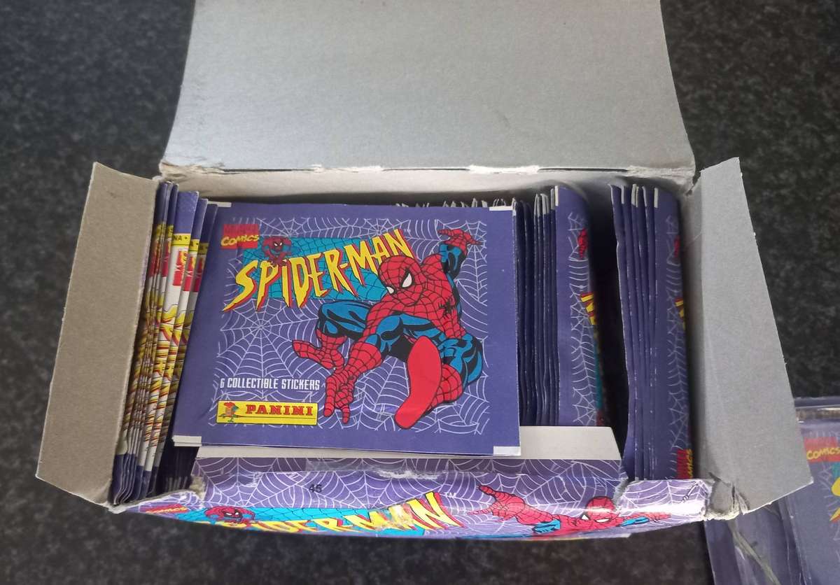 SPIDERMAN COLLECTABLE STICKERS
