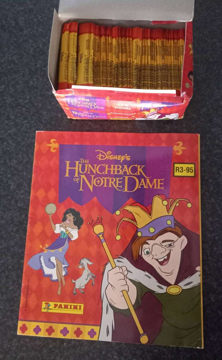 DISNEY THE HUNCHBACK OF NORTRE DAME TRADING CARDS