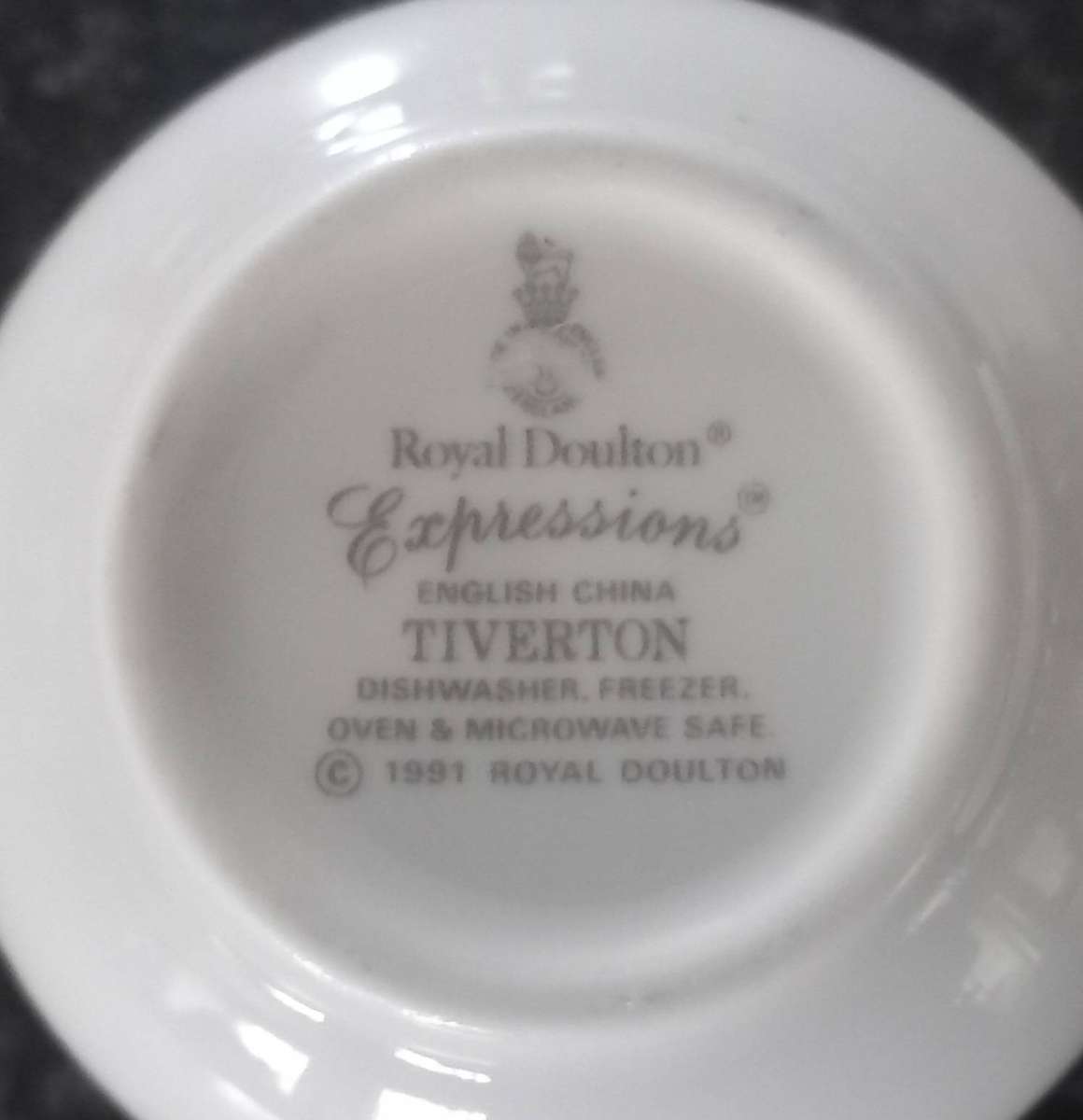 ROYAL DOULTON EXPRESSIONS TEA SET - 1991