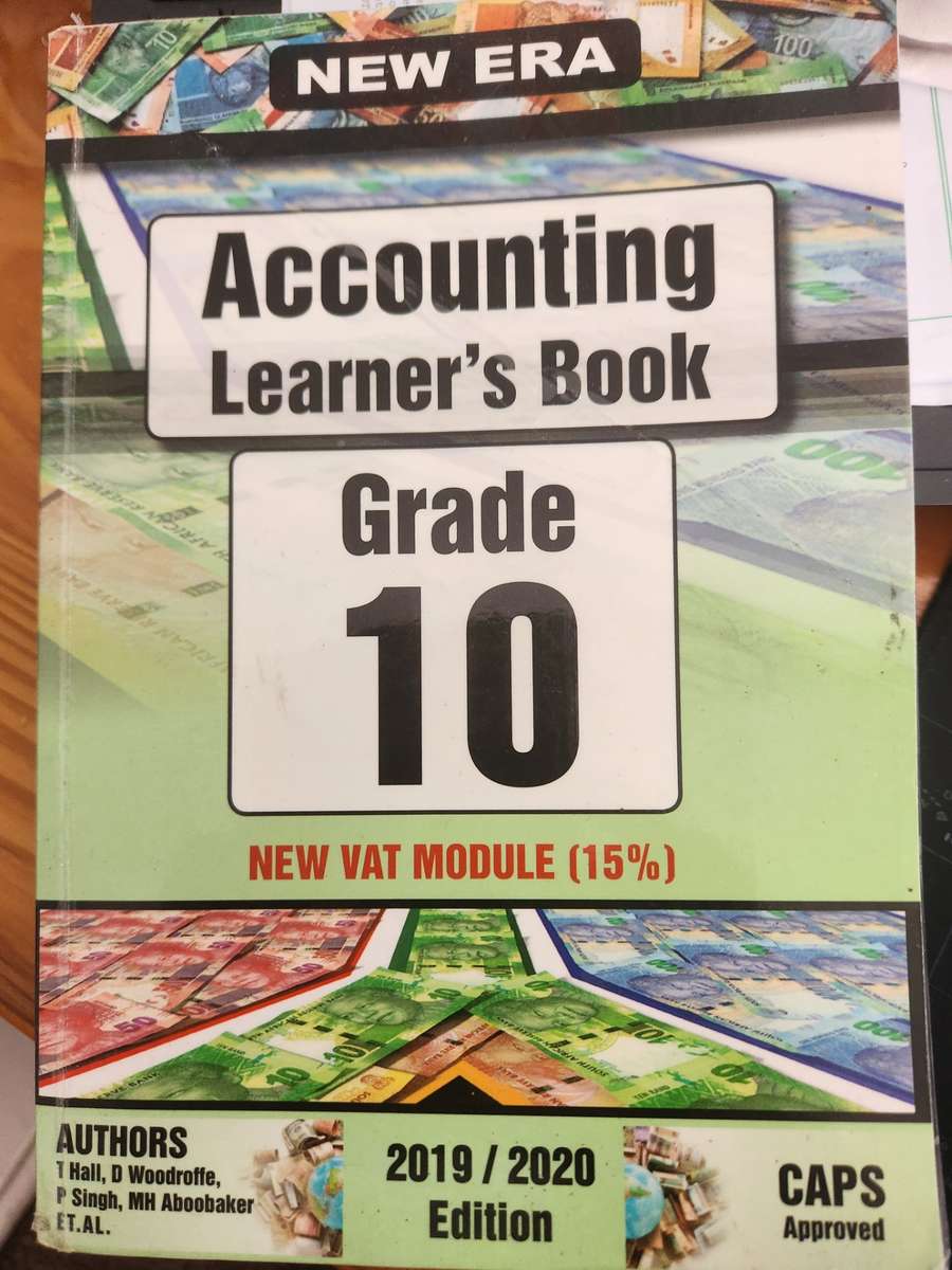 New Era Accounting Grade 10 Learners Book