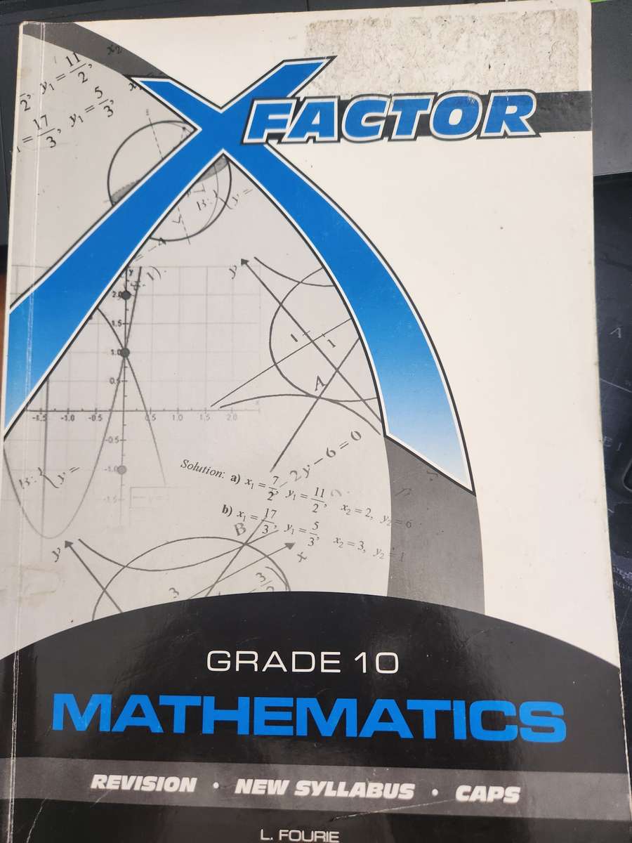 X-Factor Mathematics G10 Study Guide