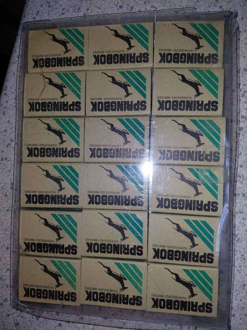 Springbok Matchboxes - Multiple Sport