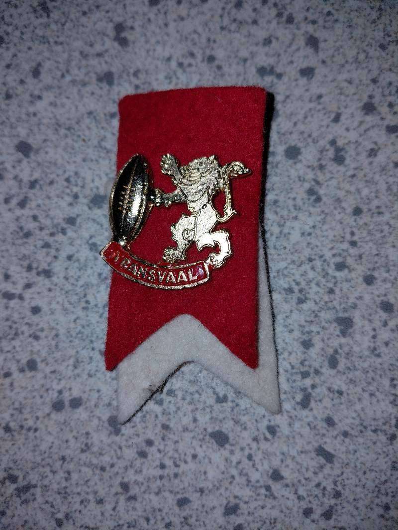 Transvaal Rugby pin
