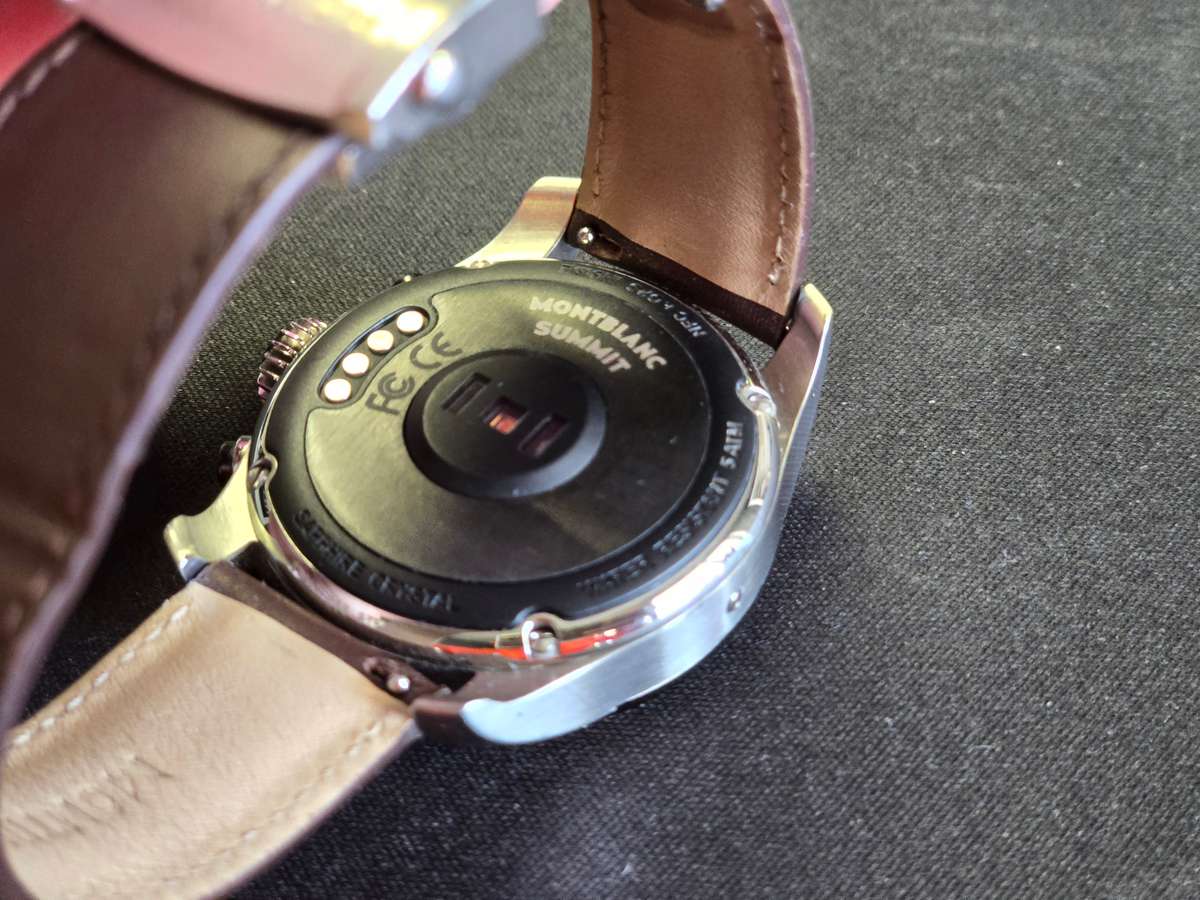 Montblanc Summit 2 Smartwatch | 42mm | Stainless Steel | Brown Leather Strap