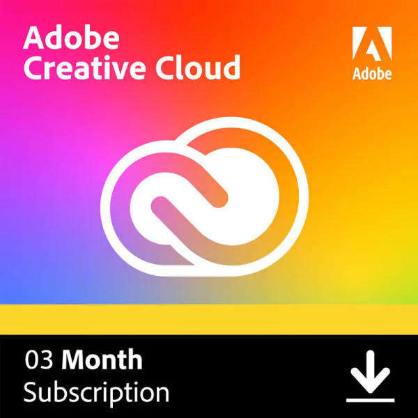 Creative Cloud All Apps 100GB - 3 Months Prepaid Plan
