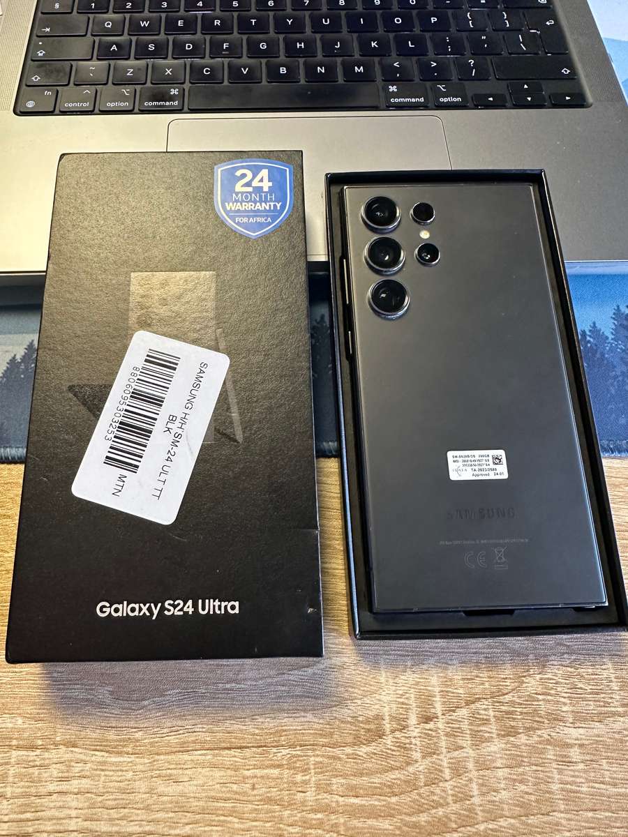 Samsung Galaxy S24 Ultra | 256GB | Titanium Black | 24 Month Warranty