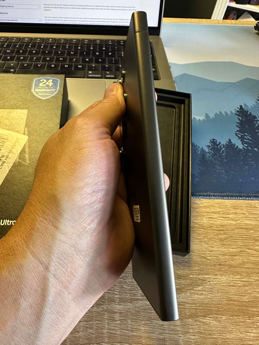 Samsung Galaxy S24 Ultra | 256GB | Titanium Black | 24 Month Warranty