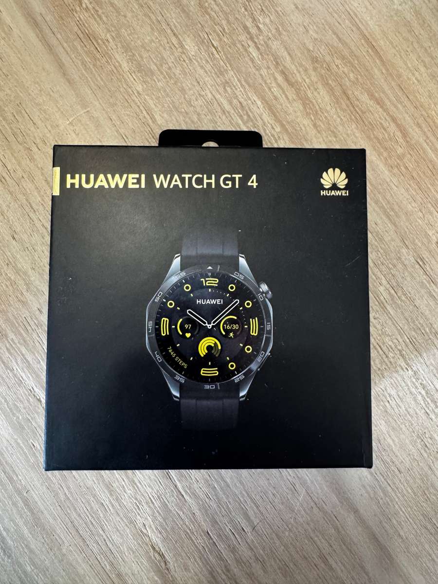 Huawei Watch GT 4 GPS 46mm, Black Strap