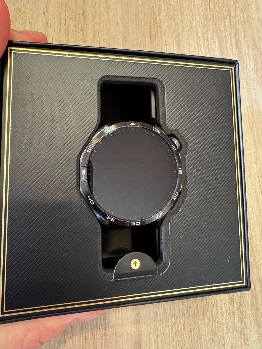 Huawei Watch GT 4 GPS 46mm, Black Strap