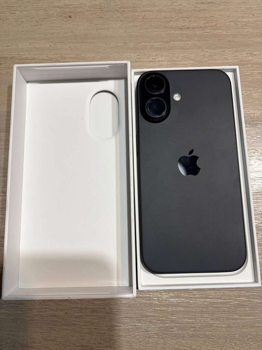 Apple iPhone 16 128GB Black Smartphone