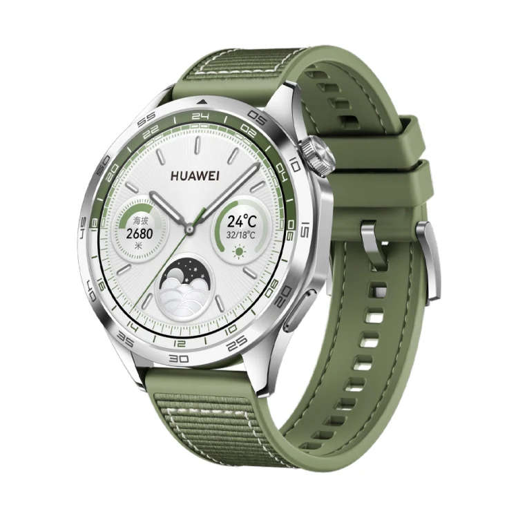 Huawei Watch GT 4 GPS 46mm, Green Strap